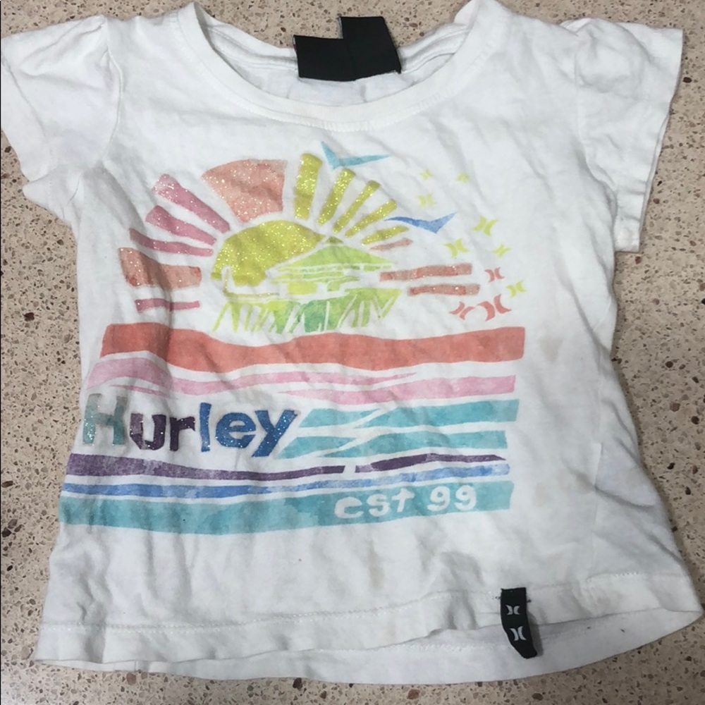 White Hurley T-shirt